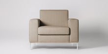 Ladda bilden till Galleri-vy  Singer Fåtölj Sammet Nouveau Coffee