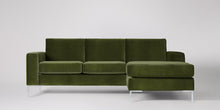 Ladda bilden till Galleri-vy  Singer 3-sits soffa med högerdivan Väv Azure