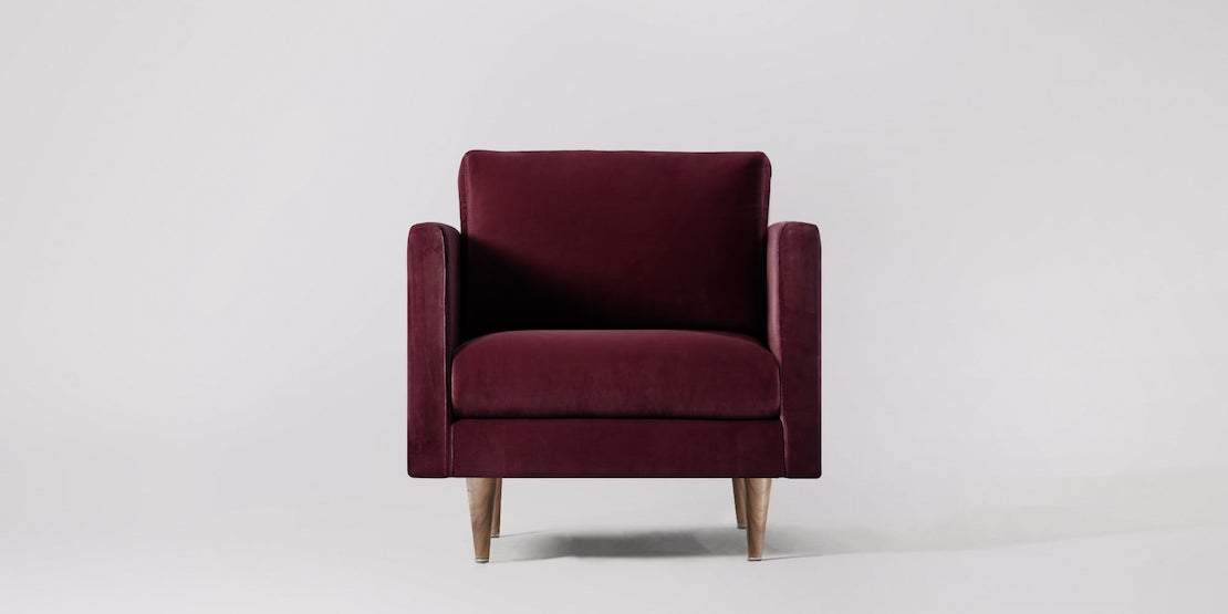 Astor Fåtölj Väv Steel Blue