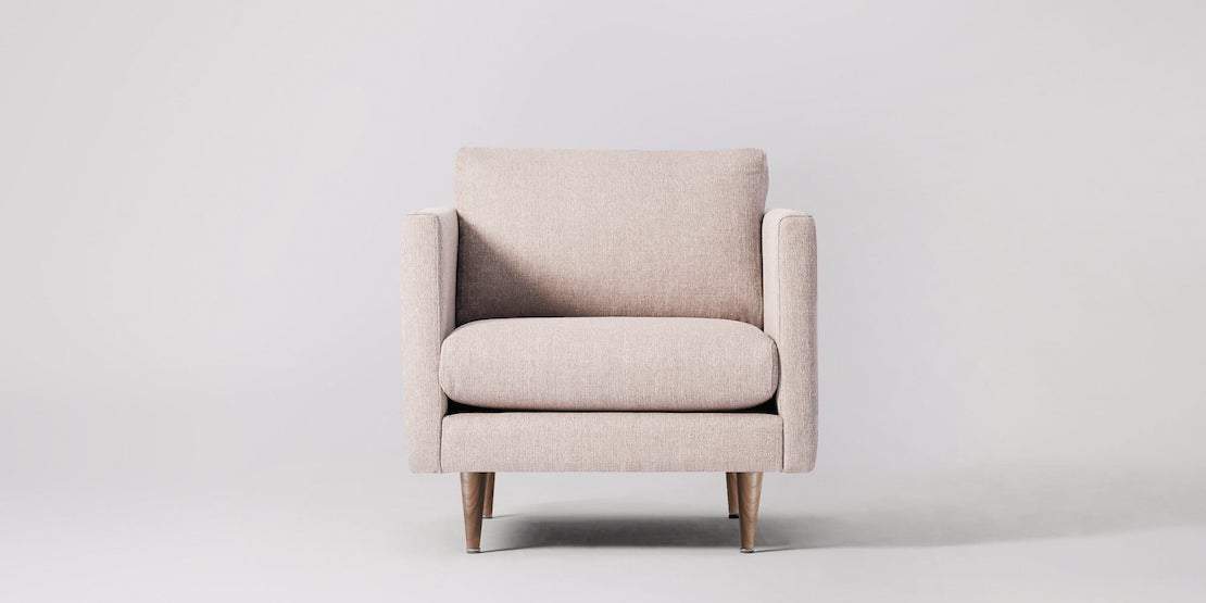 Astor Fåtölj Väv Ljusgrå