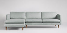 Ladda bilden till Galleri-vy  Astor 3-sits soffa med vänsterdivan Väv Blush
