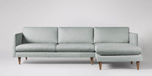 Ladda bilden till Galleri-vy  Astor 3-sits soffa med högerdivan Sammet Nouveau Klassisk Grön