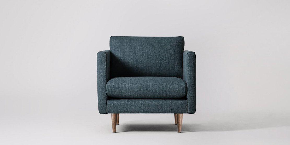 Astor Fåtölj Sammet Metropolitan Djup Blå